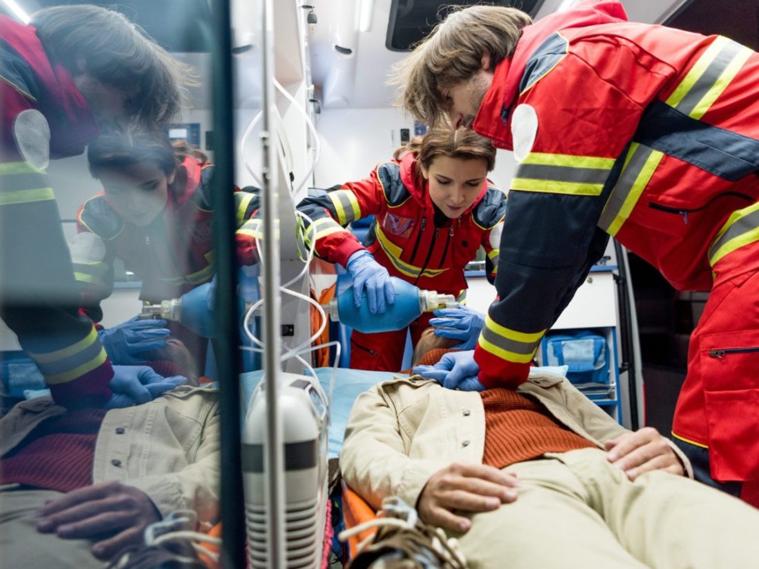 Pre-hospital care paramedics