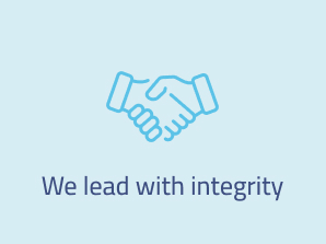 We lead with integrity